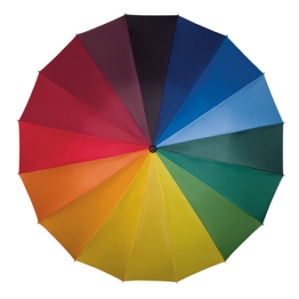 Regenboog paraplu | Boven gp-22-823-top (Regeboog)
