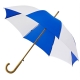 Blauw/wit